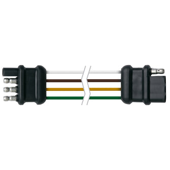 Ancor Trailer Connector-Flat 4-Wire - 12" Loop | 249101