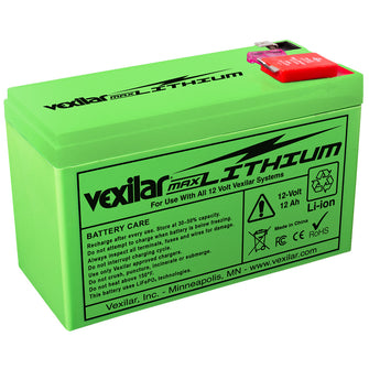 Vexilar 12V - 12 AH Max Lithium Battery | V-200L